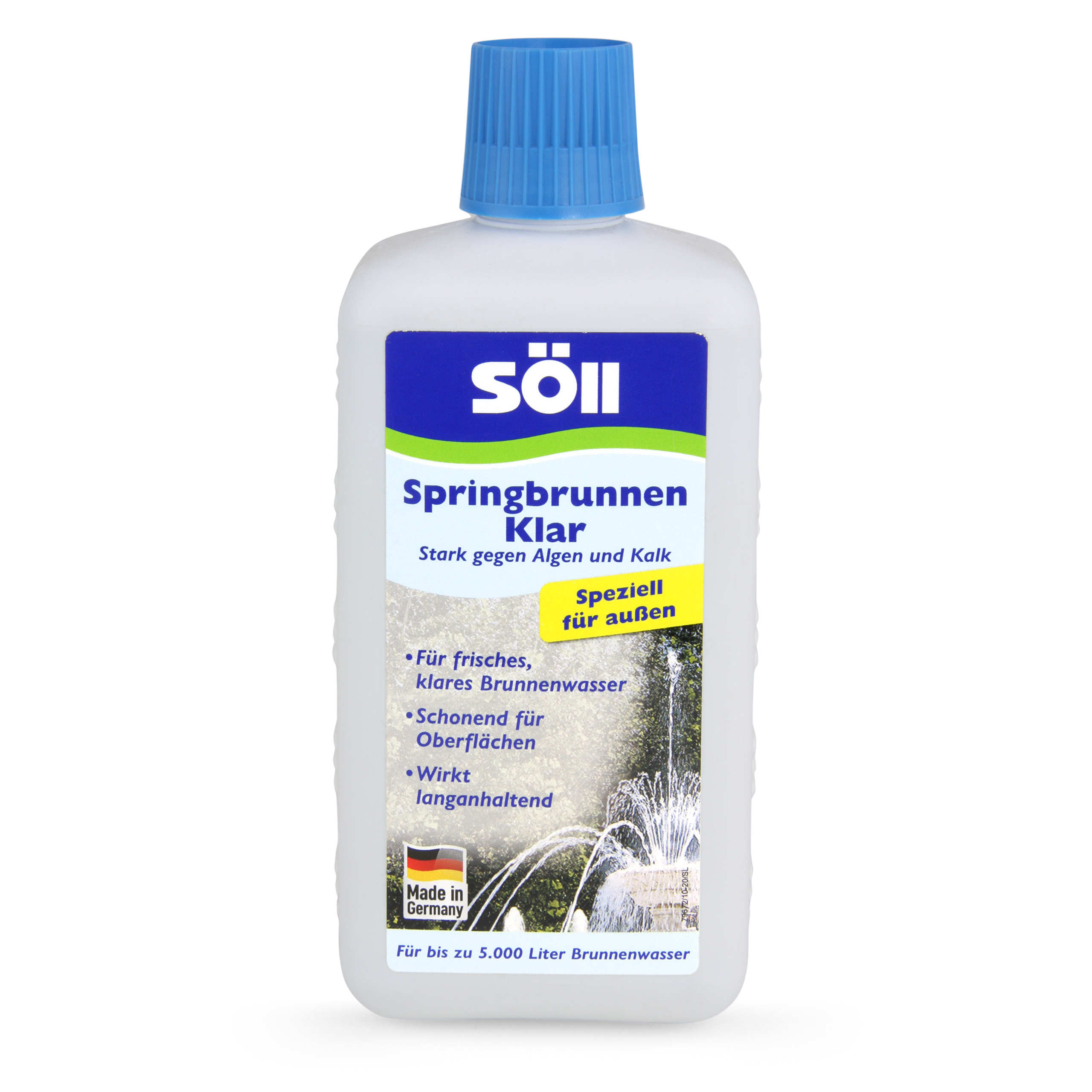 500 ml SpringbrunnenKlar gegen Algen & Kalk
