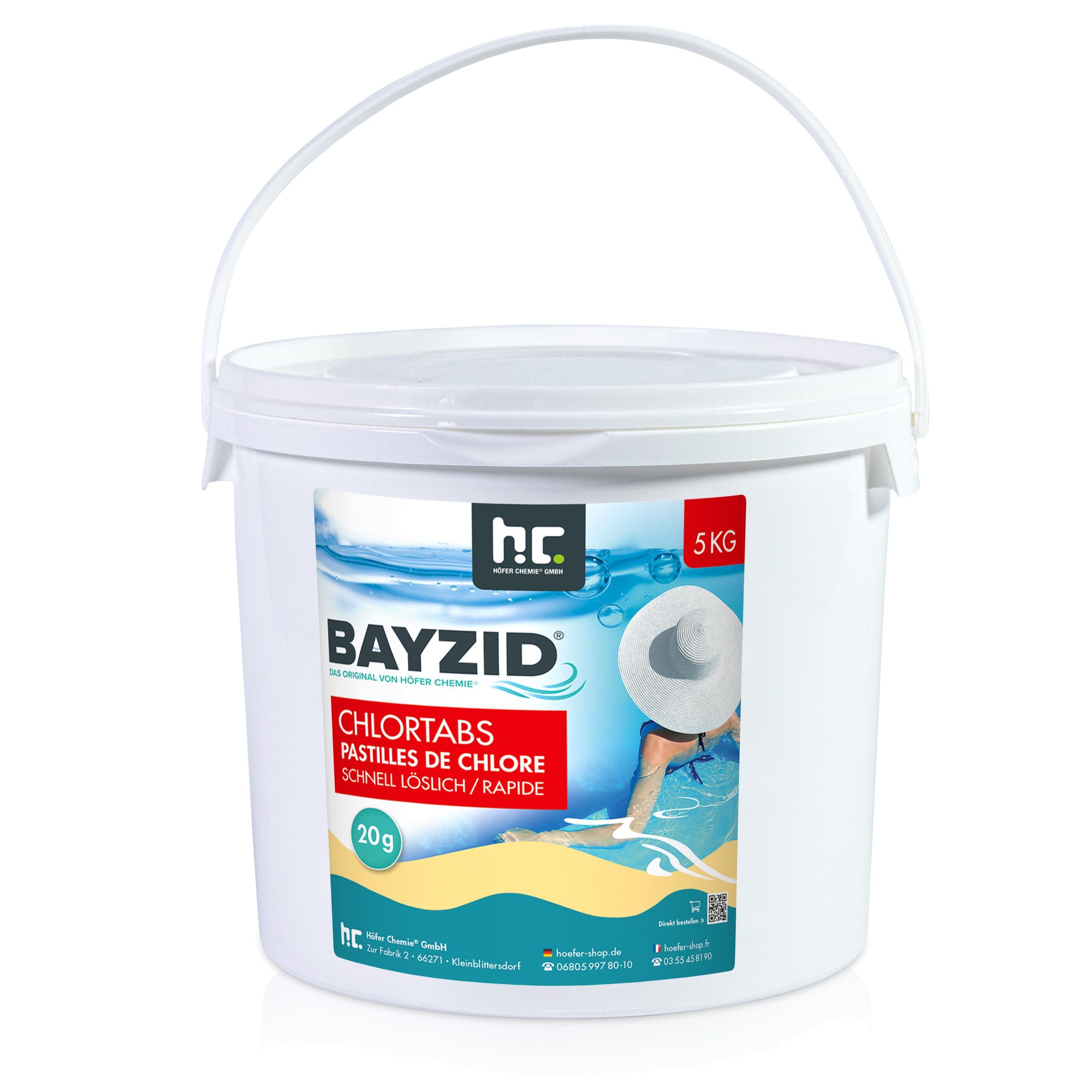 5 kg BAYZID® Chlortabs 20g schnell löslich