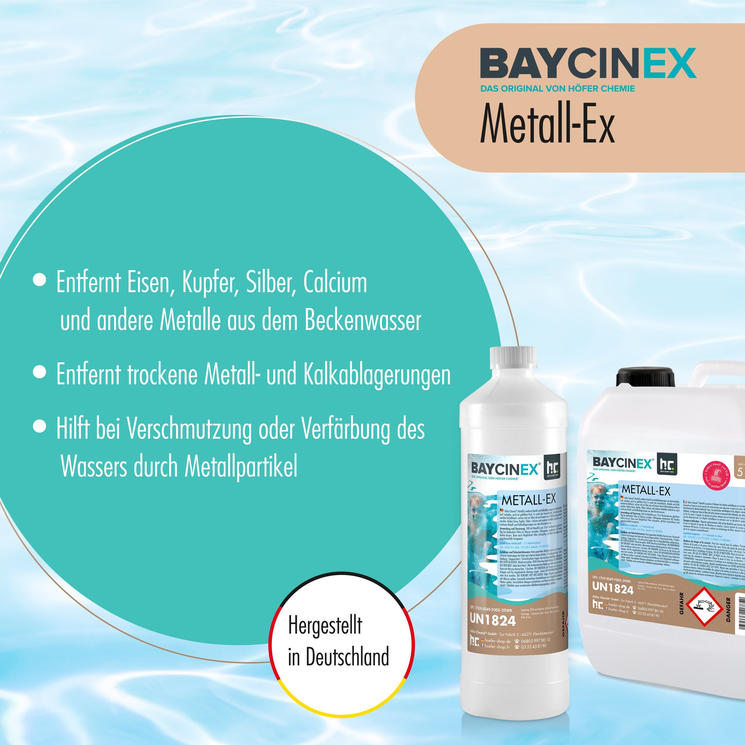 5 L BAYCINEX® Metall-Ex im praktischen Kanister