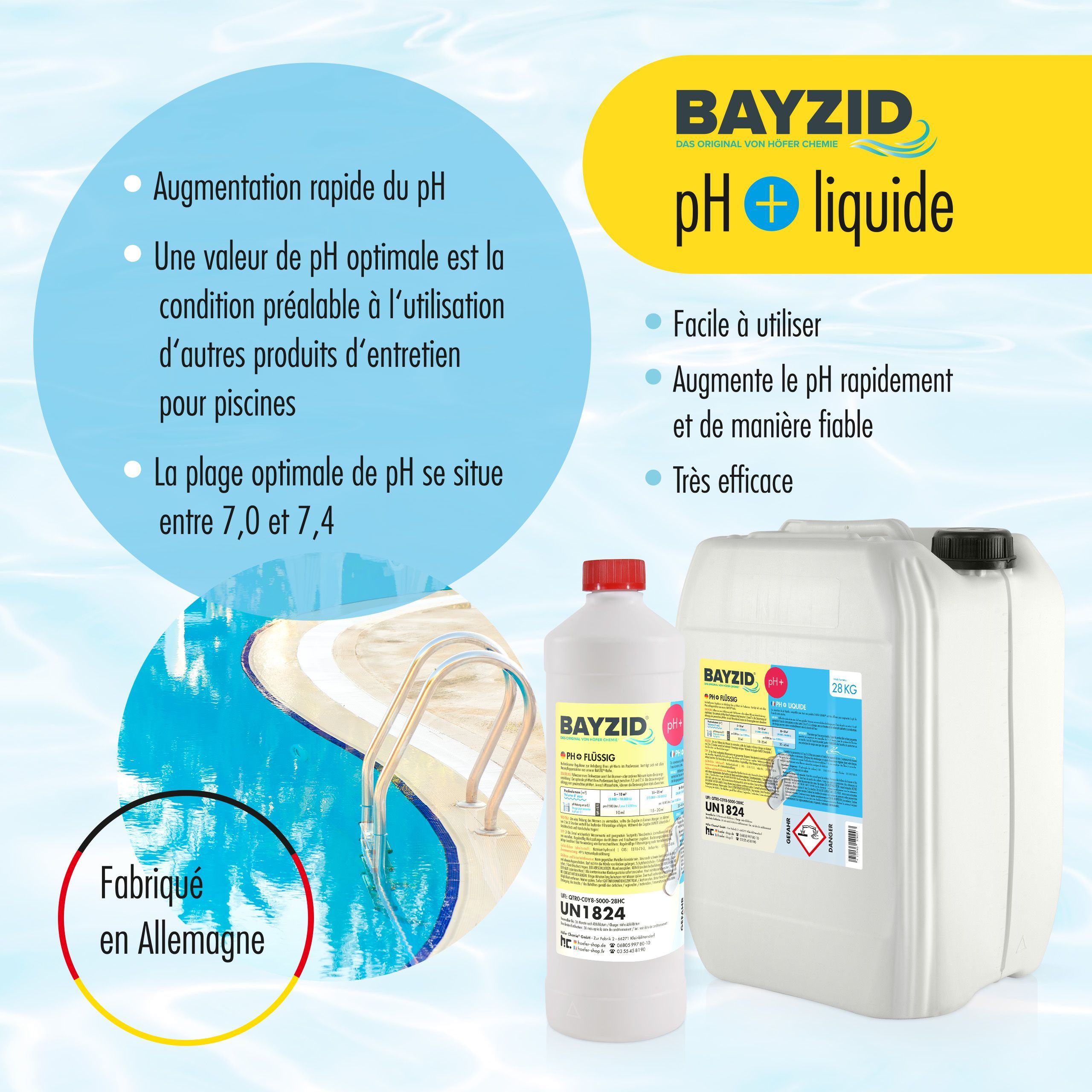 14 kg BAYZID® pH Plus flüssig