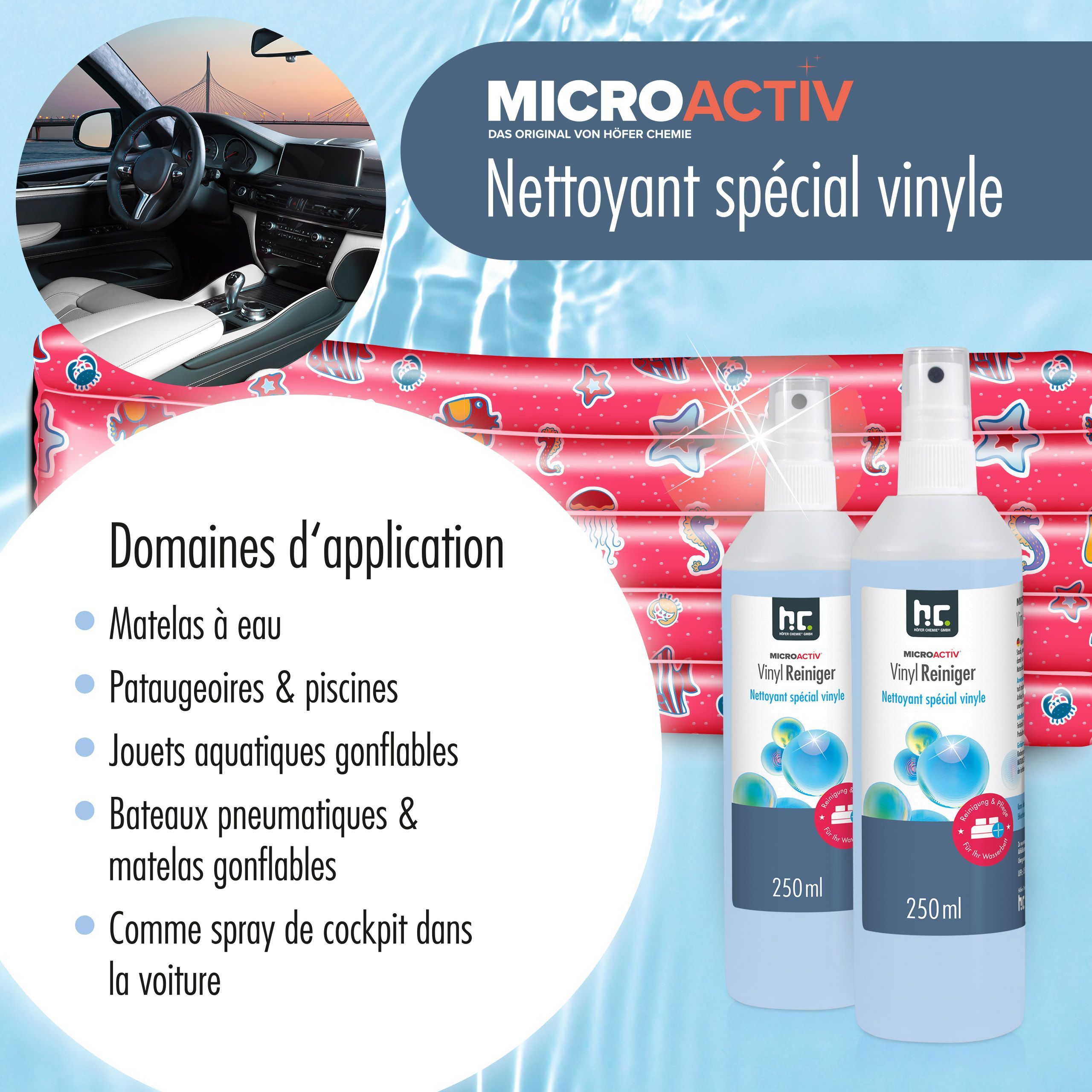 Microactiv® Set Konditionierer + Vinylreiniger